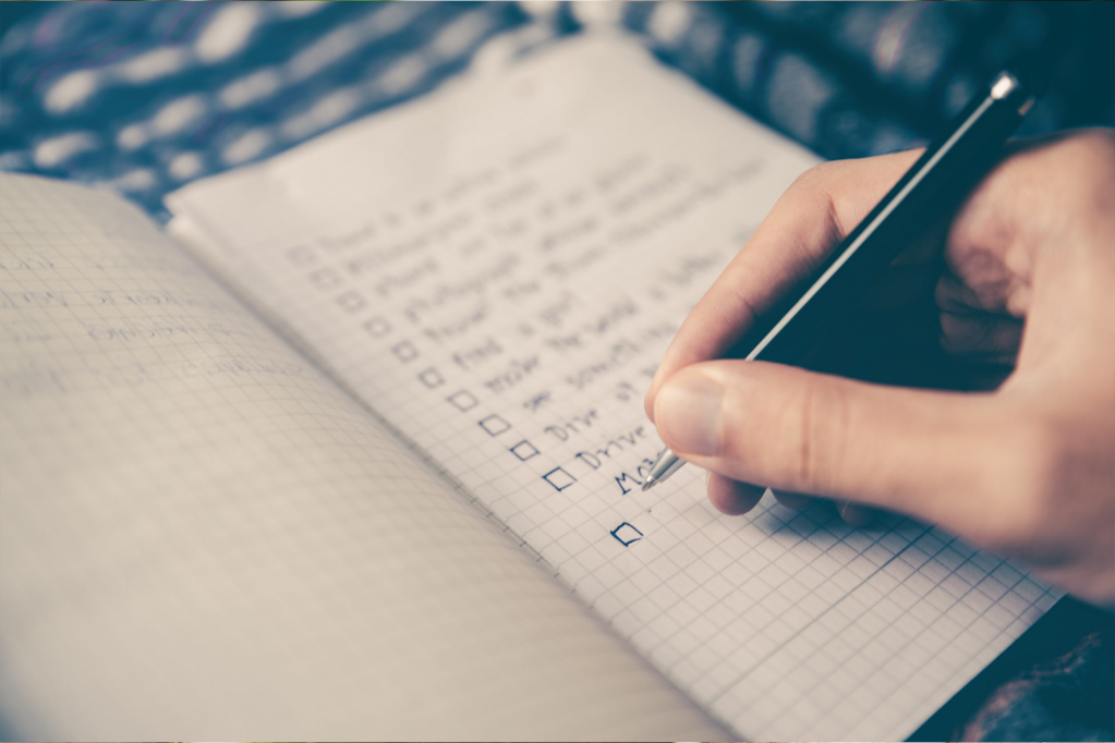 Taking notes for events